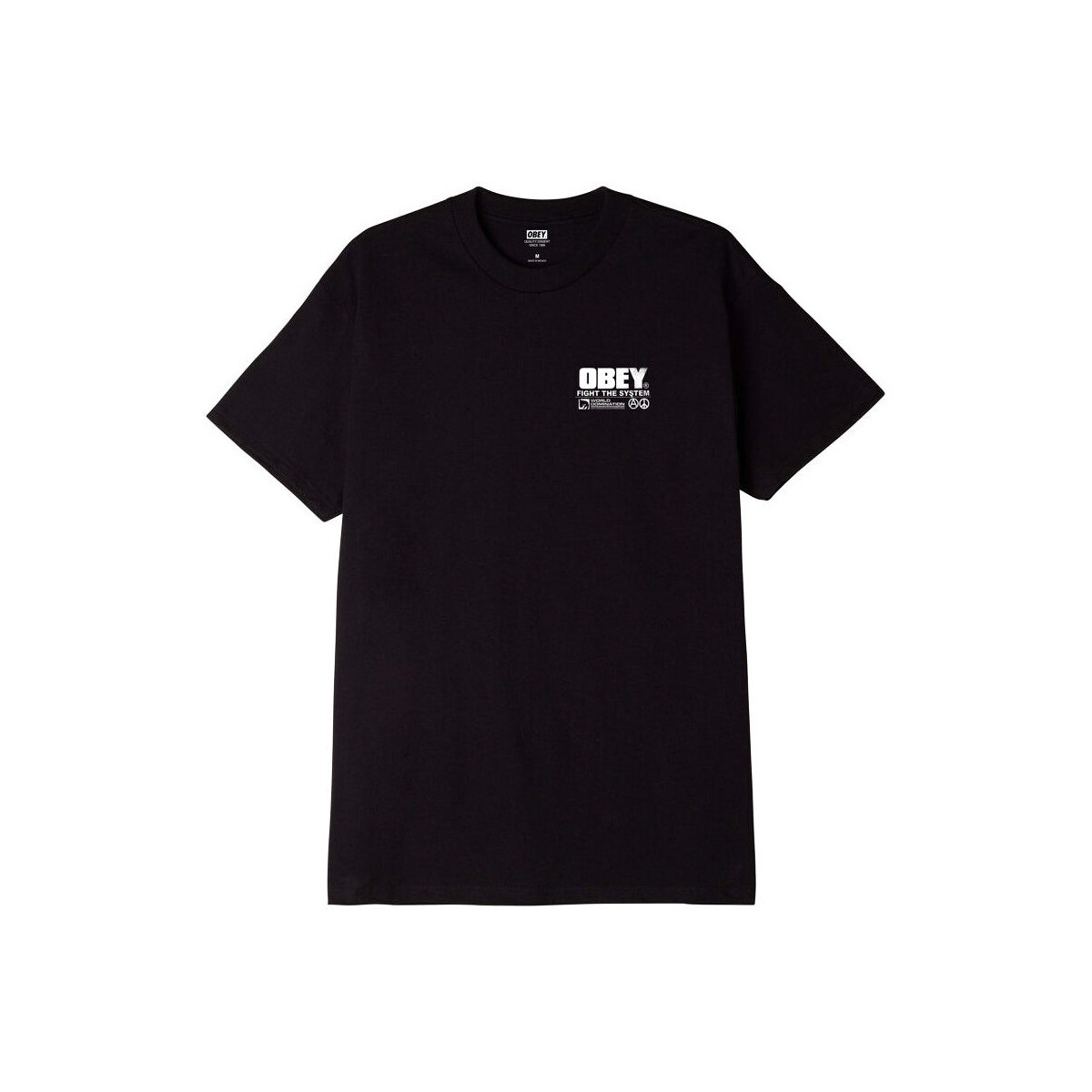 textil Hombre Tops y Camisetas Obey fight the system Negro
