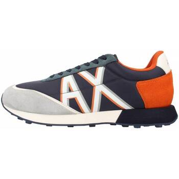 Zapatos Hombre Deportivas Moda EAX XUX157 XV588 Azul