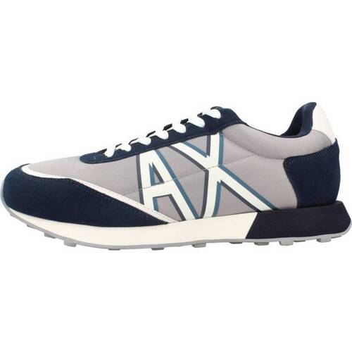 Zapatos Hombre Deportivas Moda EAX XUX157 XV588 Azul