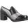 Zapatos Mujer Mocasín Pitillos 3702P Negro
