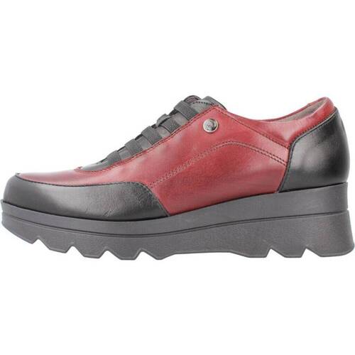 Zapatos Mujer Deportivas Moda Pitillos 5355P Rojo