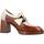 Zapatos Mujer Zapatos de tacón Pitillos 5484P Marrón