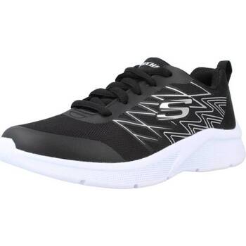 Zapatos Niño Zapatillas bajas Skechers MICROSPEC Negro