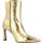 Zapatos Mujer Botines Angel Alarcon 23611 539C Oro