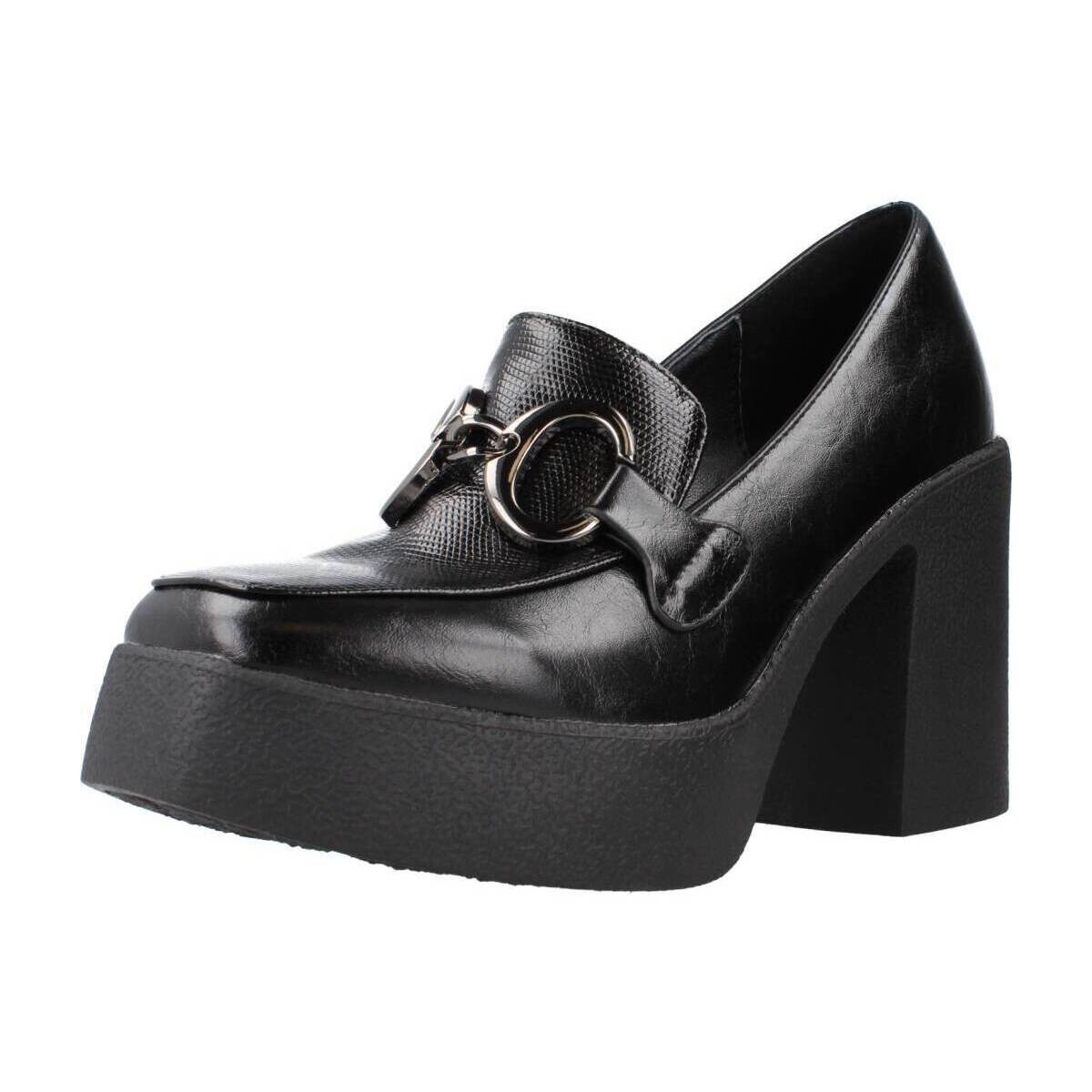 Zapatos Mujer Mocasín Noa Harmon 9555N Negro