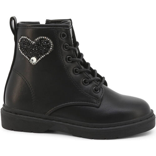Zapatos Hombre Botas Shone D551-001 Black Negro