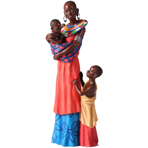 Casa Figuras decorativas Signes Grimalt Figura africana Rojo