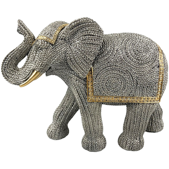 Casa Figuras decorativas Signes Grimalt Figura Elefante Plata
