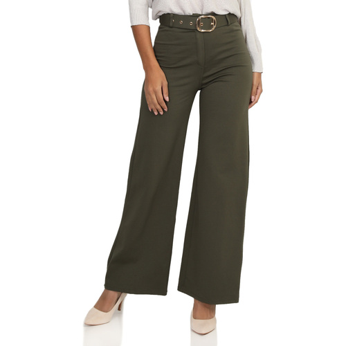 textil Mujer Pantalones La Modeuse 69125_P161135 Verde