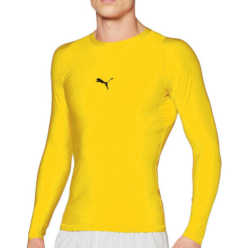 textil Hombre Tops y Camisetas Puma  Amarillo