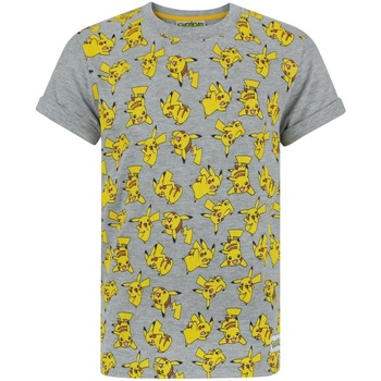 textil Niño Camisetas manga corta Pokemon  Gris