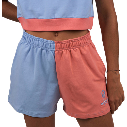 textil Mujer Pantalones cortos Superb 1982 RSC-S2104-CORAL-BLUE Multicolor