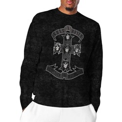 textil Camisetas manga larga Guns N Roses RO4342 Negro
