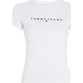 textil Mujer Camisetas manga corta Tommy Hilfiger DW0DW17361-YBR Blanco