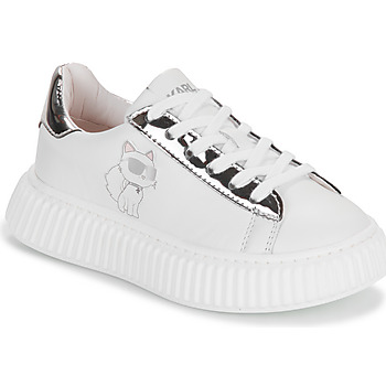 Zapatos Niña Zapatillas bajas Karl Lagerfeld KARL'S VARSITY KLUB Blanco