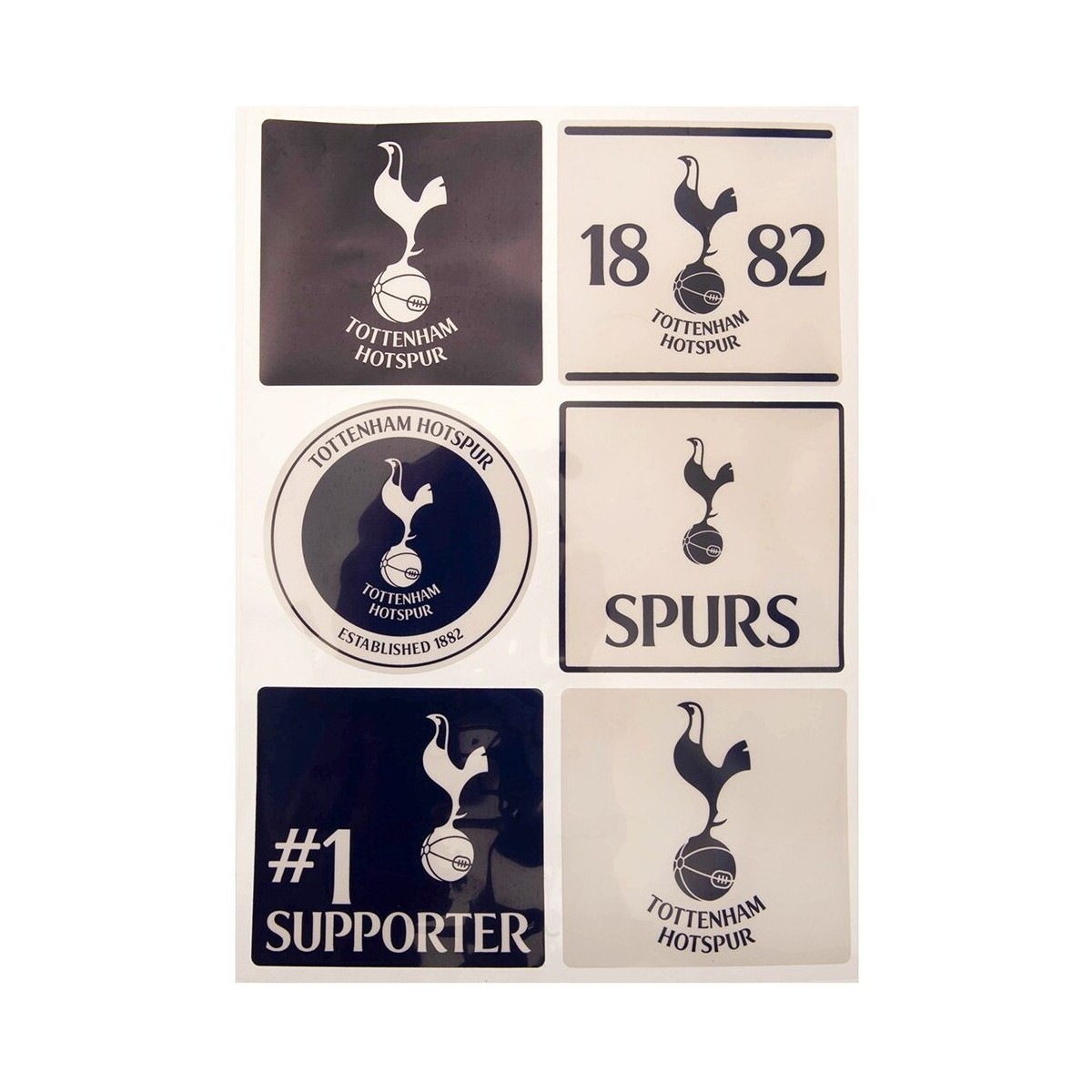 Casa Sticker / papeles pintados Tottenham Hotspur Fc BS3564 Blanco