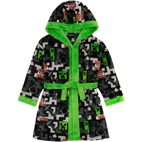 textil Niño Pijama Minecraft NS7041 Negro