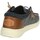 Zapatos Hombre Slip on HEYDUDE 40174-025 Gris