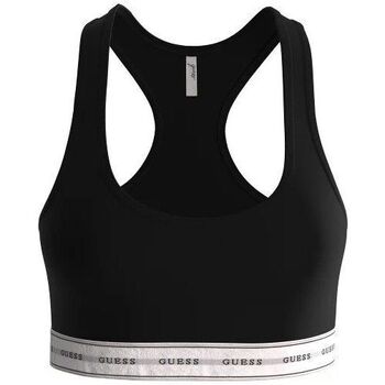 textil Mujer Camisetas sin mangas Guess O97C01 KBBU1 CARRIE-JBLK Negro