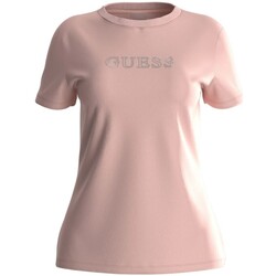 textil Mujer Tops y Camisetas Guess V3BI11 J1314 G66E Rosa