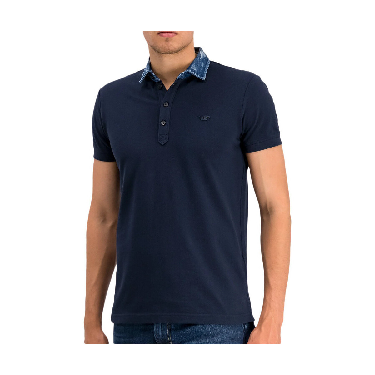 textil Hombre Tops y Camisetas Diesel  Azul