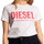 textil Mujer Tops y Camisetas Diesel  Blanco