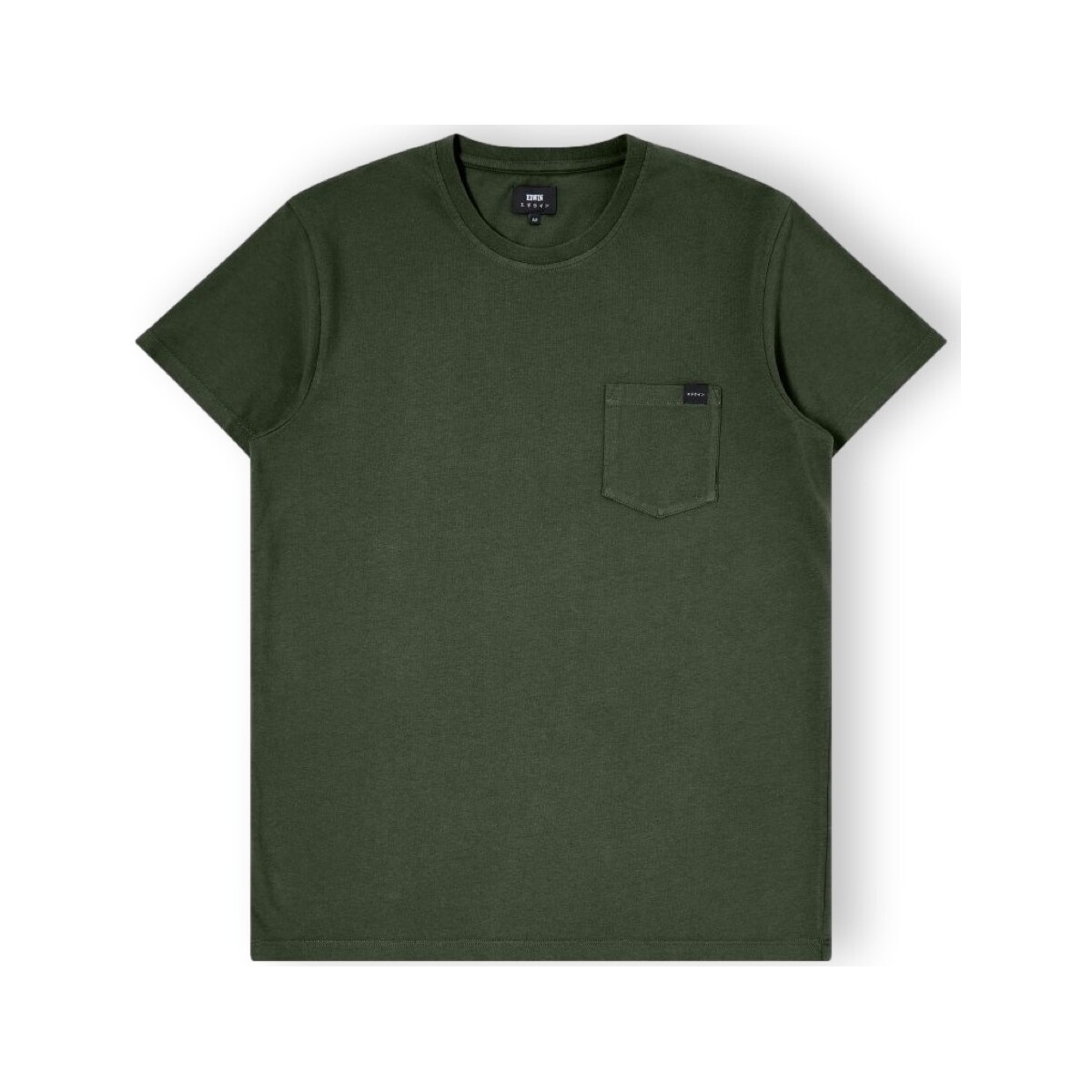 textil Hombre Tops y Camisetas Edwin Pocket T-Shirt - Kombu Green Verde