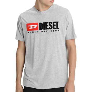 textil Hombre Camisetas manga corta Diesel  Gris