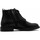 Zapatos Hombre Derbie & Richelieu Melluso Stivaletti Eleganti Stringati Negro
