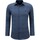 textil Hombre Camisas manga larga Gentile Bellini De Algodón Para Hombre Estampado Azul
