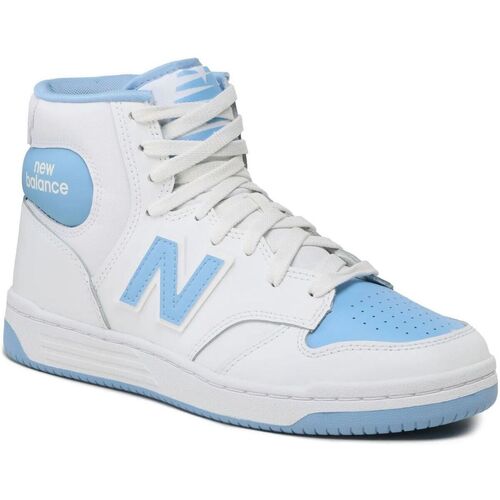 Zapatos Deportivas Moda New Balance BB480SCC-WHITE/SKY Blanco