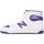 Zapatos Deportivas Moda New Balance BB480SCE-WHITE/PURPLE Blanco