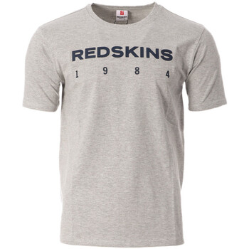 textil Hombre Camisetas manga corta Redskins  Gris