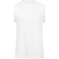 textil Hombre Camisetas manga larga B&c Inspire Blanco