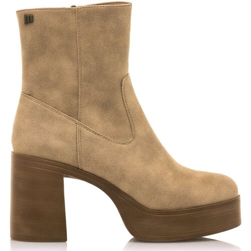 Zapatos Mujer Botines MTNG SIXTIES Beige