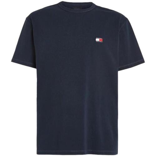 textil Hombre Camisetas manga corta Tommy Hilfiger DM0DM17995-C1G Azul
