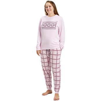 textil Mujer Pijama Munich MUDP0100 Rosa