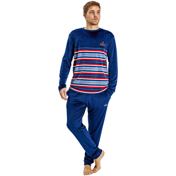 textil Hombre Pijama Munich MUDP0152 Azul