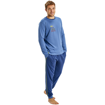 textil Hombre Pijama Munich MUDP0452 Azul