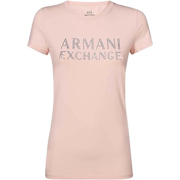 textil Mujer Tops y Camisetas EAX T-Shirt Rosa
