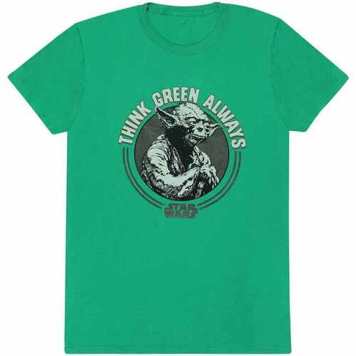 textil Camisetas manga larga Disney Think Green Always Verde