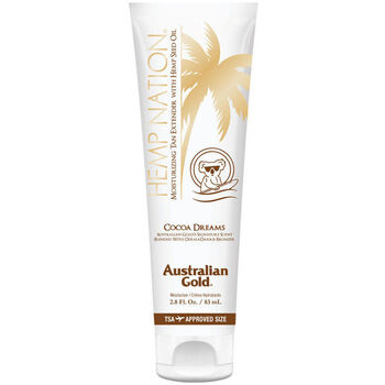 Belleza Protección solar Australian Gold Hemp Nation Cocoa Moisturizer Tan Extender 