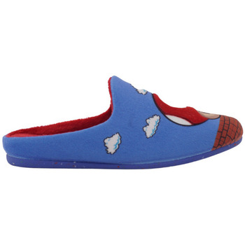 Zapatos Niño Pantuflas Garzon - Zapatilla Casa Niño Suaprint Seta Mario  Destalonada Azul