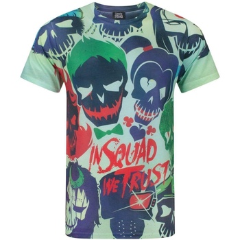 textil Hombre Camisetas manga larga Suicide Squad In Squad We Trust Multicolor