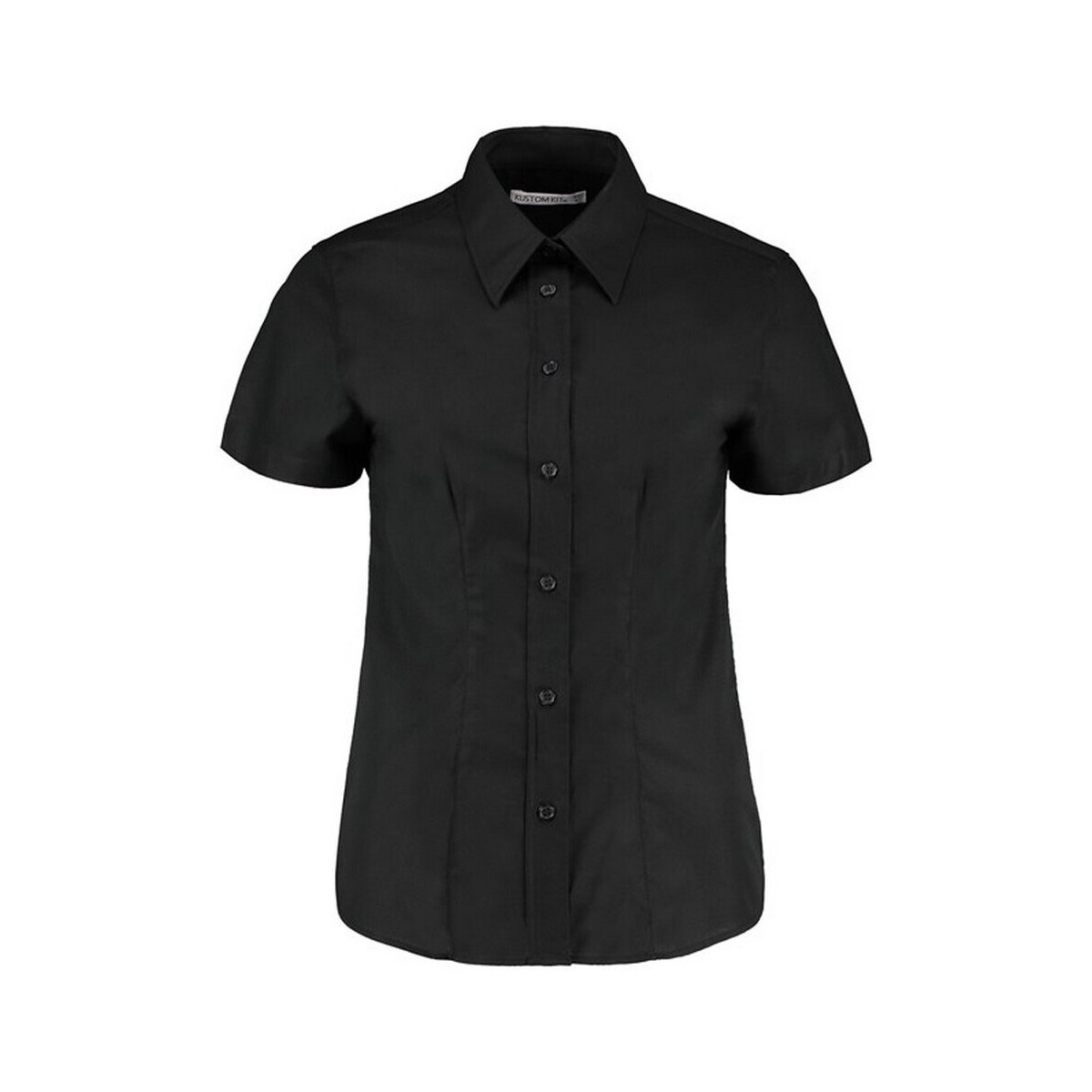 textil Mujer Camisas Kustom Kit Oxford Negro