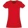 textil Mujer Camisetas manga larga Build Your Brand Basic Rojo