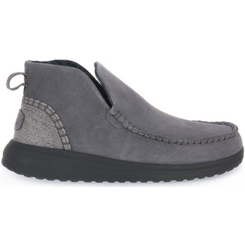 Zapatos Mujer Low boots Hey Dude 0YK DENNY SEUEDE Negro