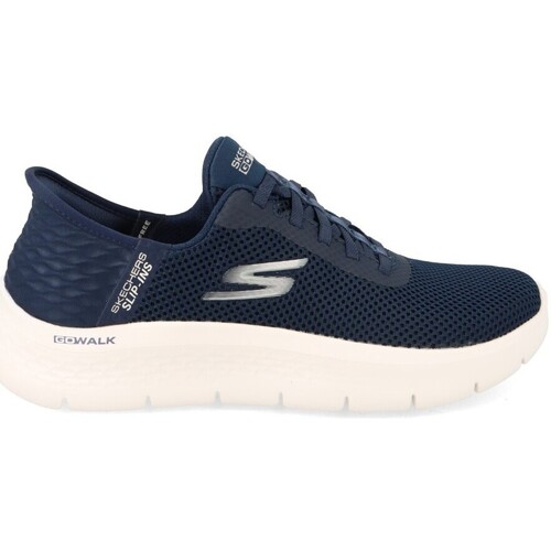 Zapatos Mujer Slip on Skechers 124975 Azul