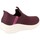 Zapatos Mujer Slip on Skechers 149594 Rojo