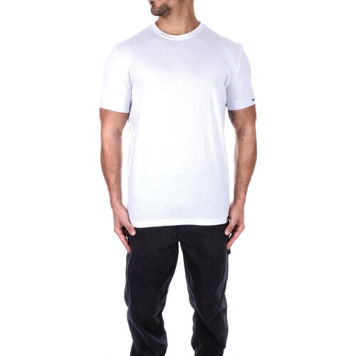 textil Hombre Camisetas manga corta Dsquared D9M3U481 Blanco